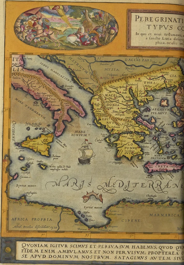 An illustration from Theatrvm orbis terrarvm, 1603, leaf 541