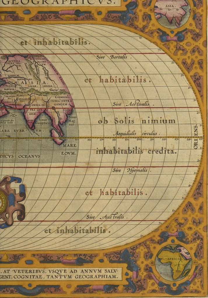 An illustration from Theatrvm orbis terrarvm, 1603, leaf 550