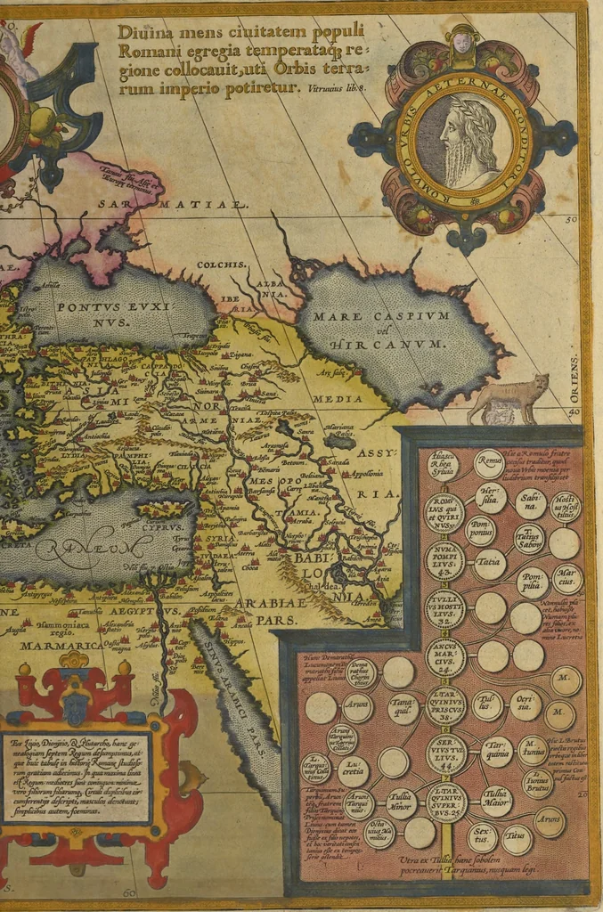 An illustration from Theatrvm orbis terrarvm, 1603, leaf 554