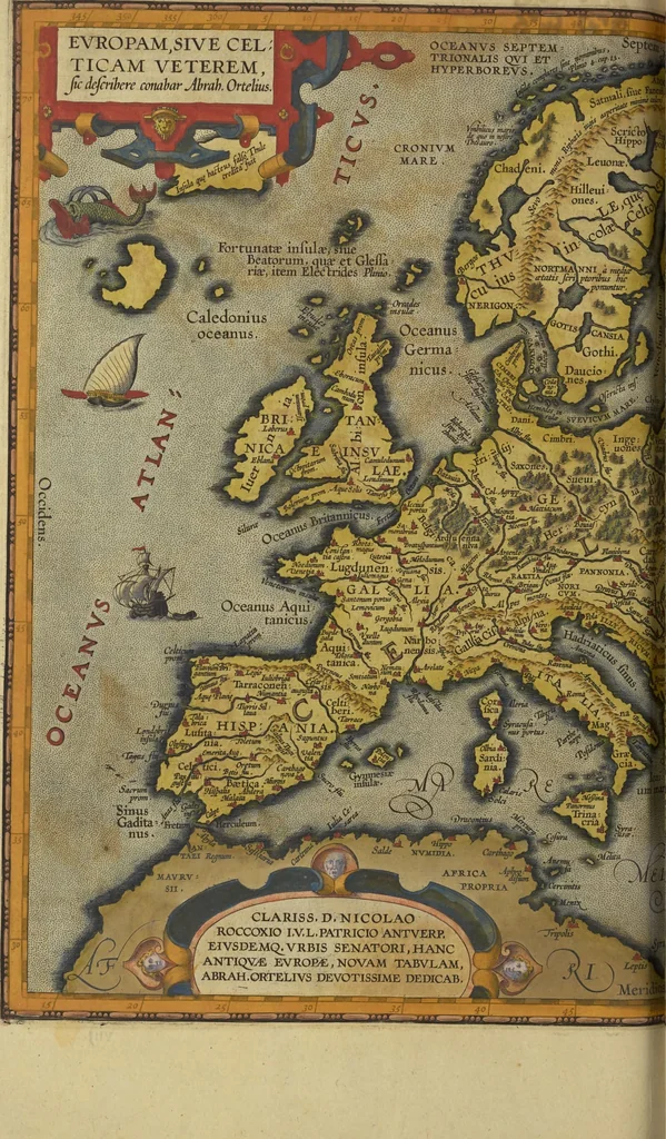An illustration from Theatrvm orbis terrarvm, 1603, leaf 557