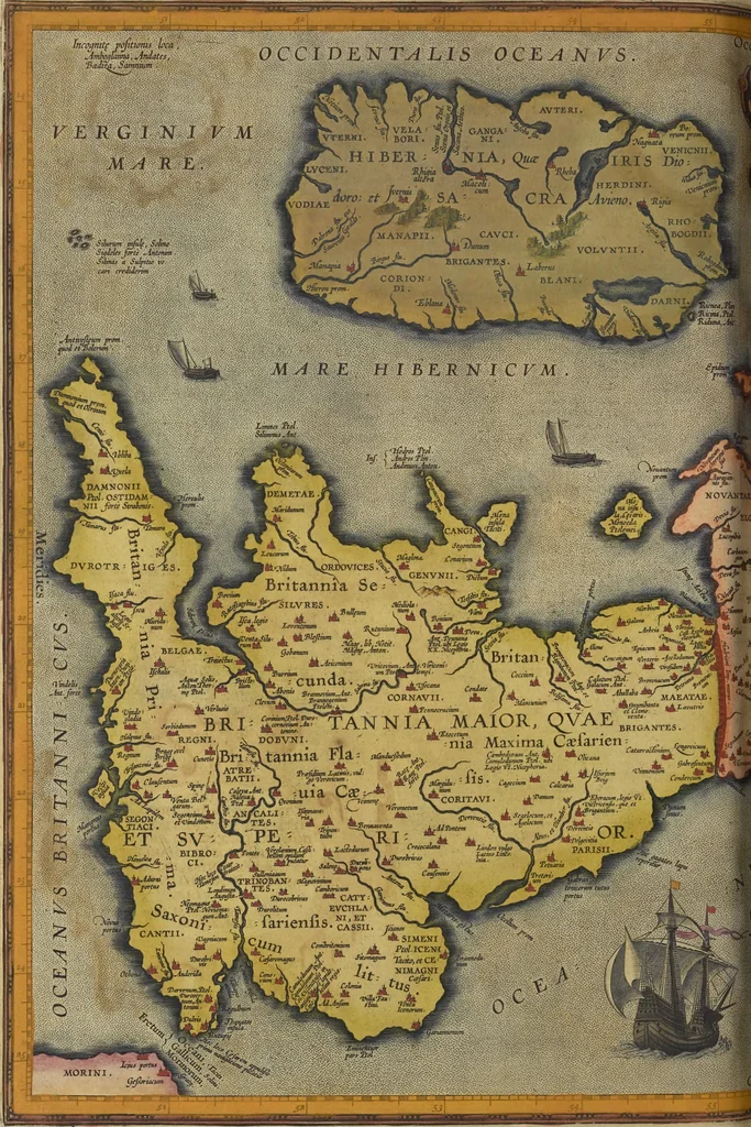 An illustration from Theatrvm orbis terrarvm, 1603, leaf 561