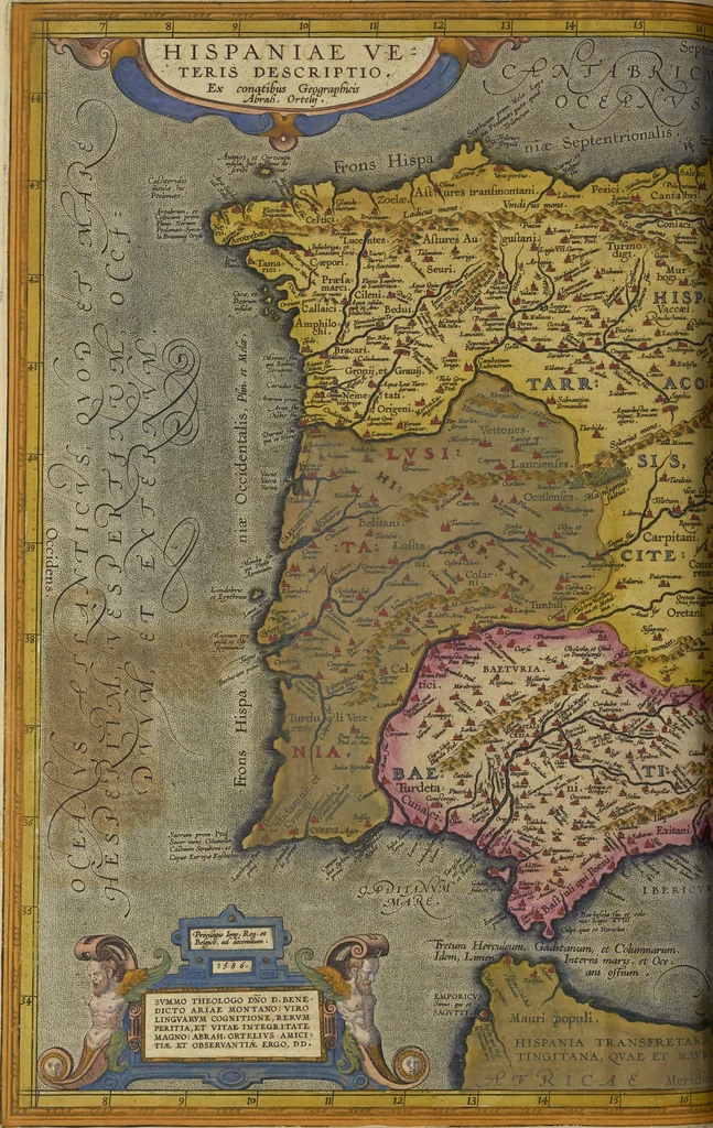An illustration from Theatrvm orbis terrarvm, 1603, leaf 565