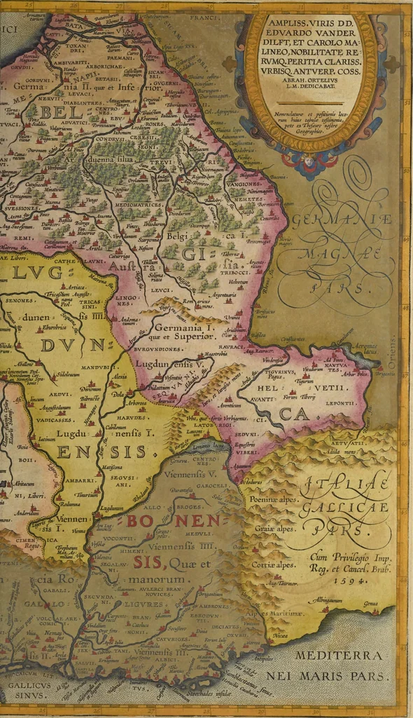 An illustration from Theatrvm orbis terrarvm, 1603, leaf 570