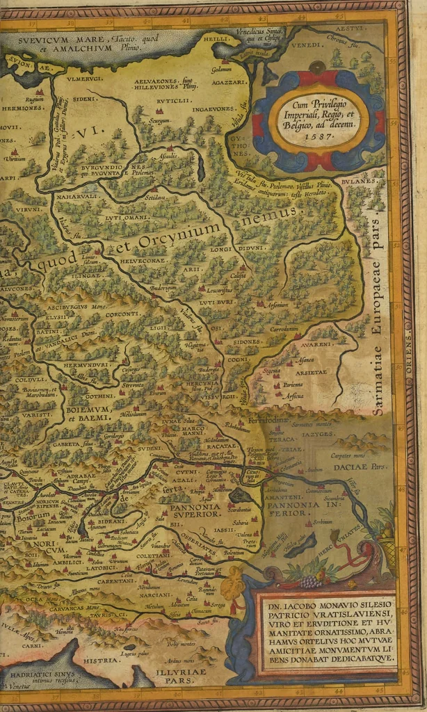 An illustration from Theatrvm orbis terrarvm, 1603, leaf 584