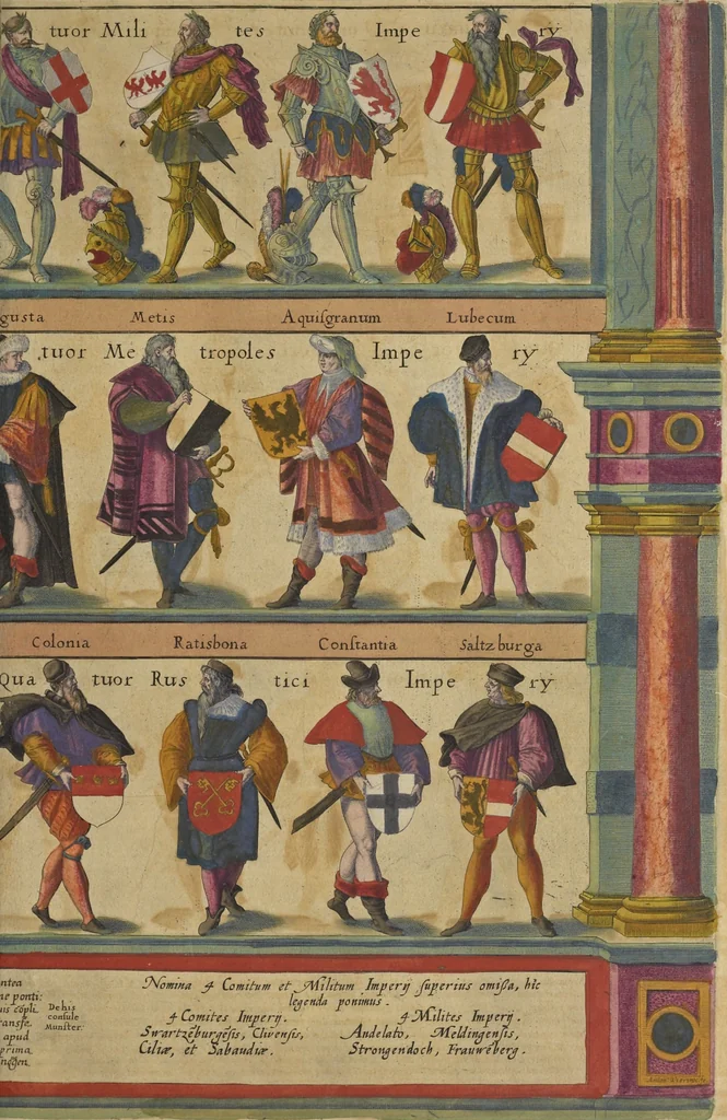 An illustration from Theatrvm orbis terrarvm, 1603, leaf 594