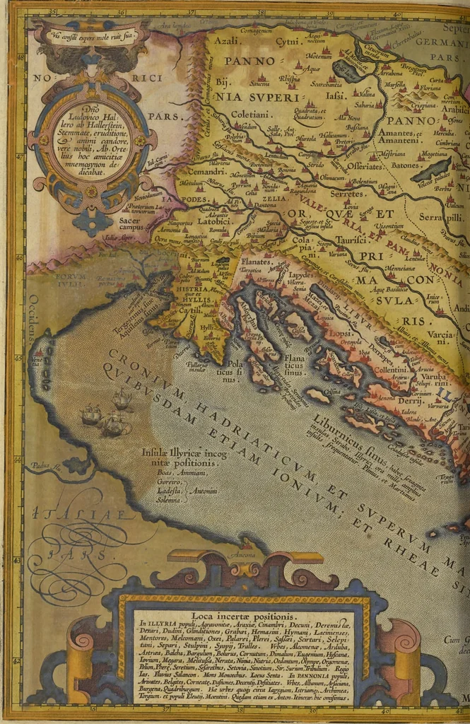 An illustration from Theatrvm orbis terrarvm, 1603, leaf 597