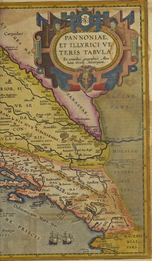 An illustration from Theatrvm orbis terrarvm, 1603, leaf 598