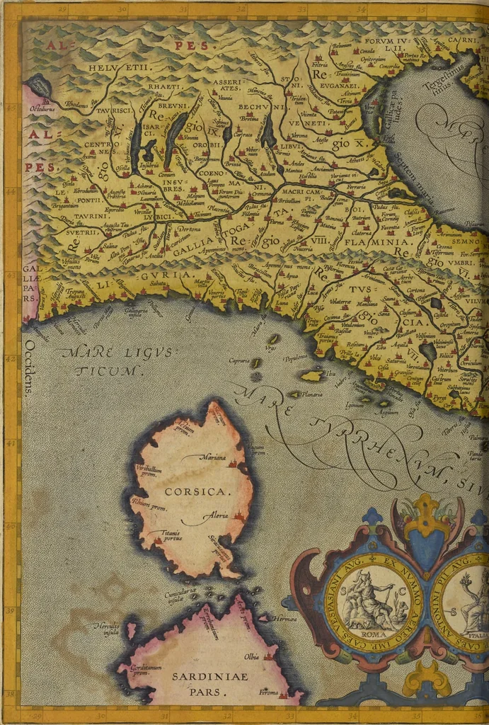 An illustration from Theatrvm orbis terrarvm, 1603, leaf 601