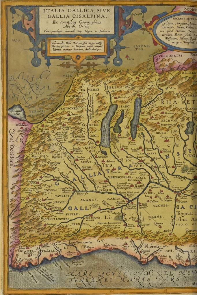An illustration from Theatrvm orbis terrarvm, 1603, leaf 605