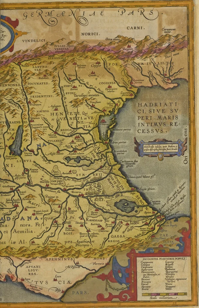 An illustration from Theatrvm orbis terrarvm, 1603, leaf 606