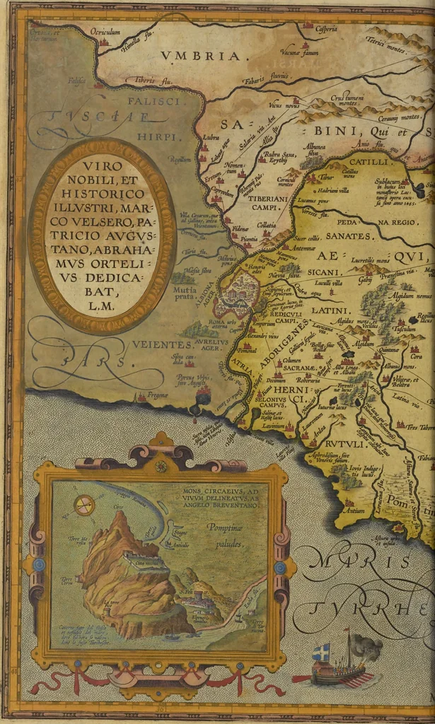 An illustration from Theatrvm orbis terrarvm, 1603, leaf 613
