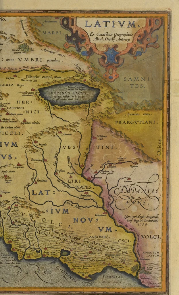 An illustration from Theatrvm orbis terrarvm, 1603, leaf 614