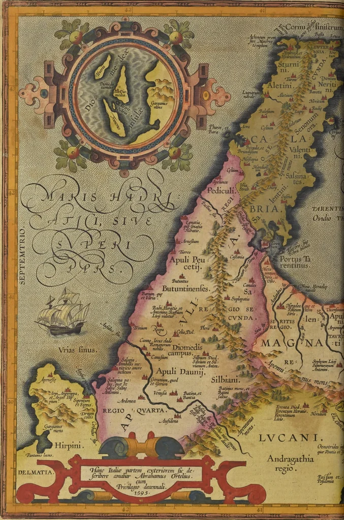 An illustration from Theatrvm orbis terrarvm, 1603, leaf 617