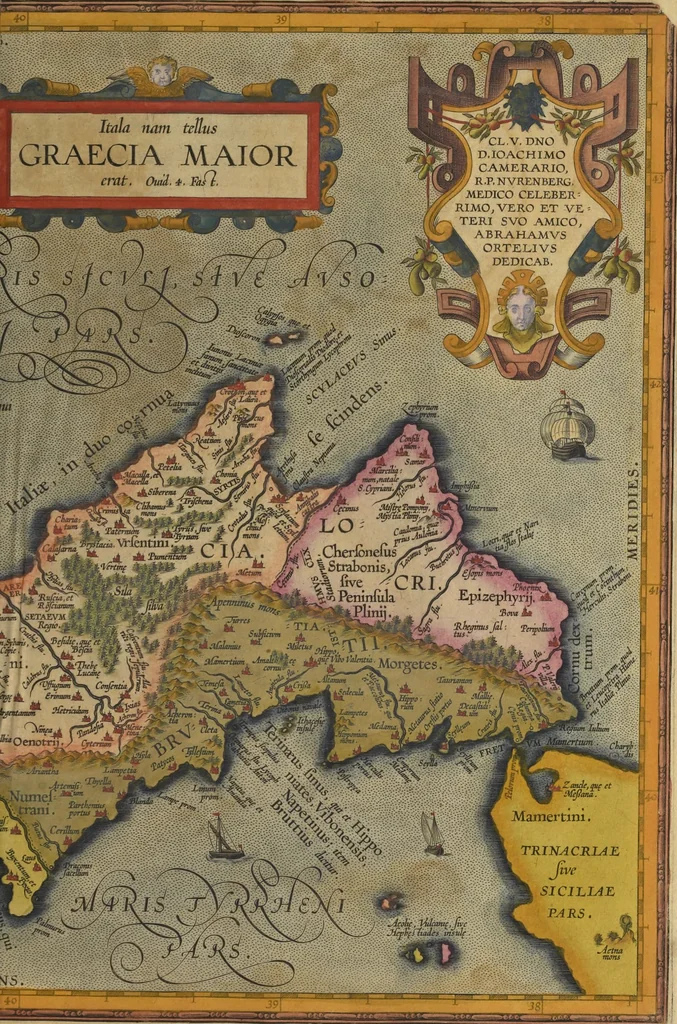 An illustration from Theatrvm orbis terrarvm, 1603, leaf 618