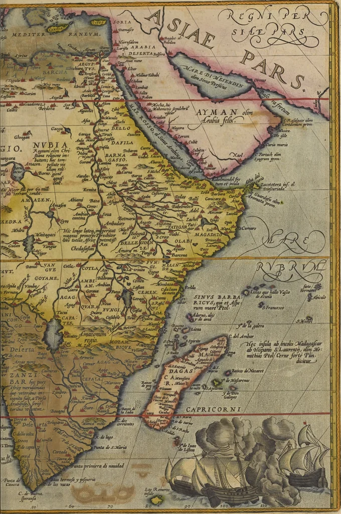 An illustration from Theatrvm orbis terrarvm, 1603, leaf 62