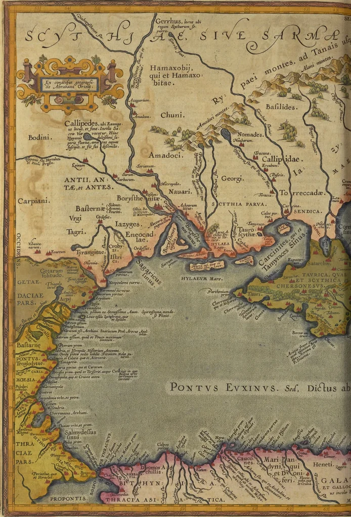 An illustration from Theatrvm orbis terrarvm, 1603, leaf 629