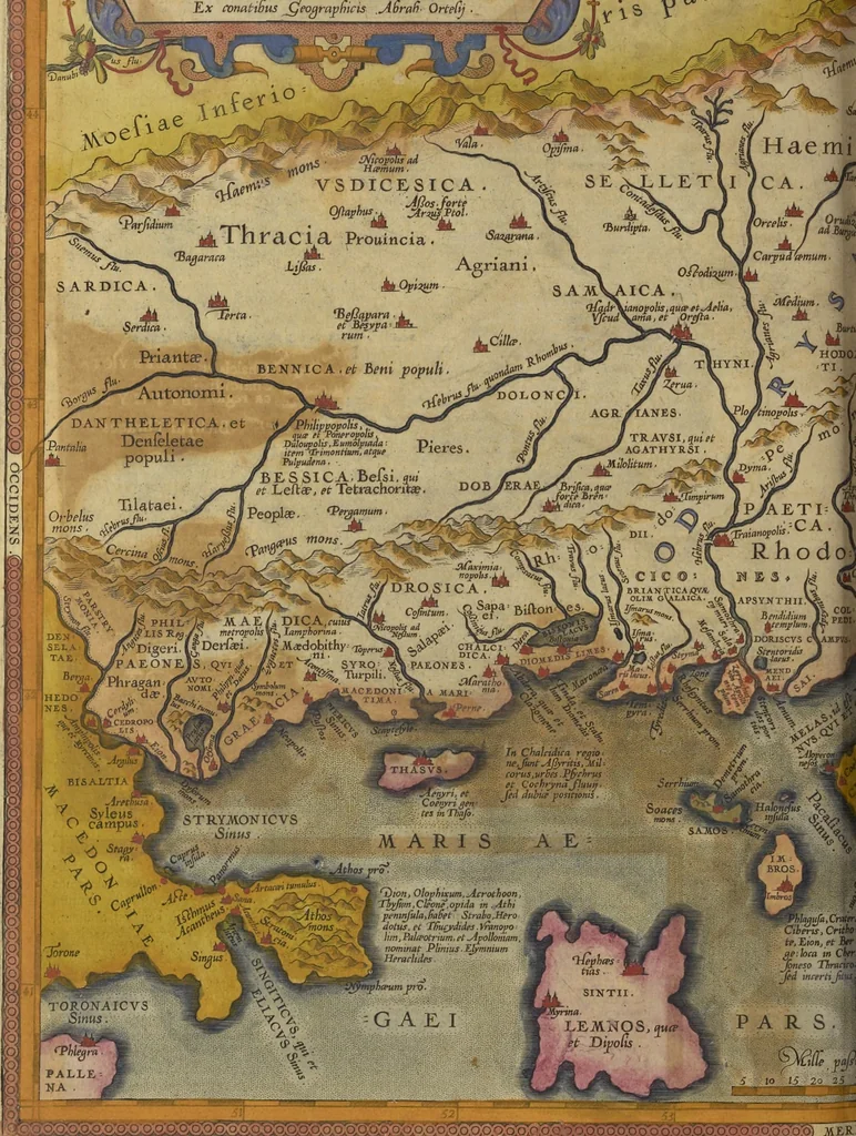 An illustration from Theatrvm orbis terrarvm, 1603, leaf 633