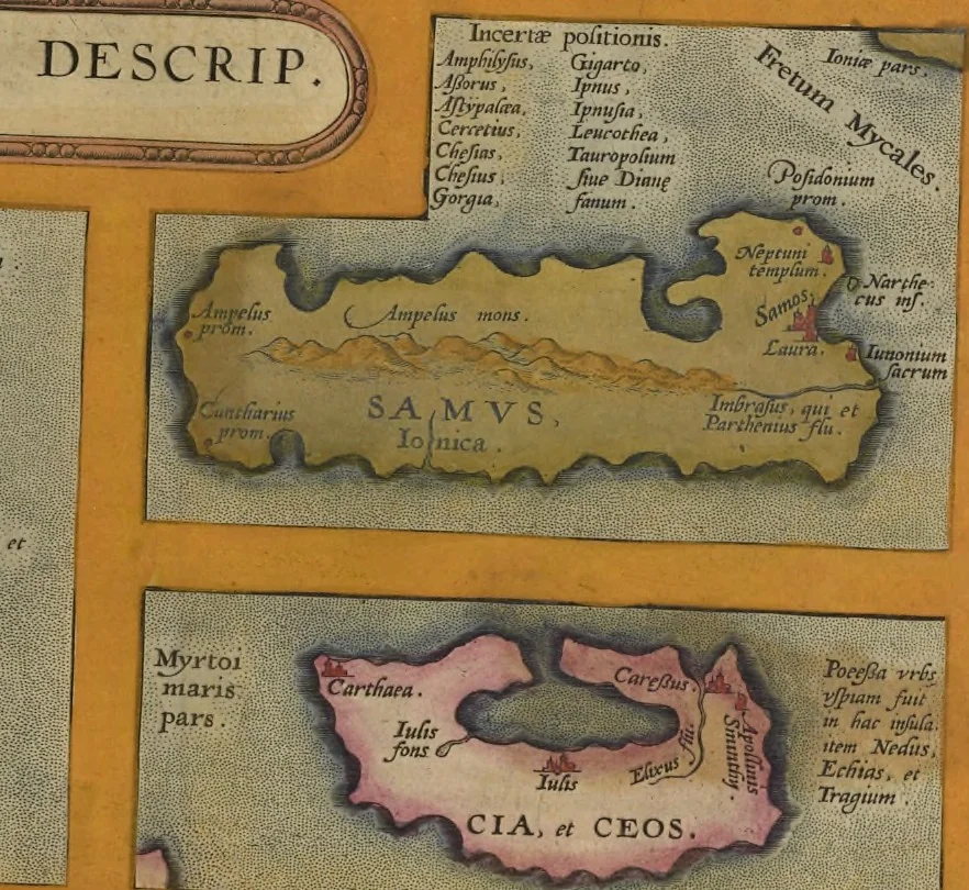 An illustration from Theatrvm orbis terrarvm, 1603, leaf 642