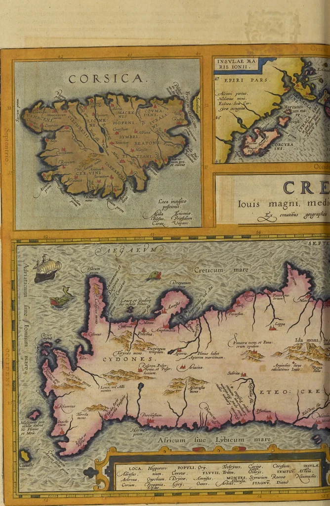 An illustration from Theatrvm orbis terrarvm, 1603, leaf 645