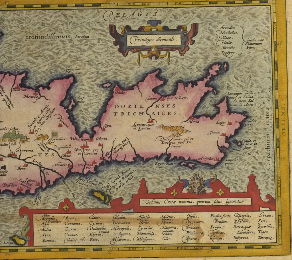 An illustration from Theatrvm orbis terrarvm, 1603, leaf 646
