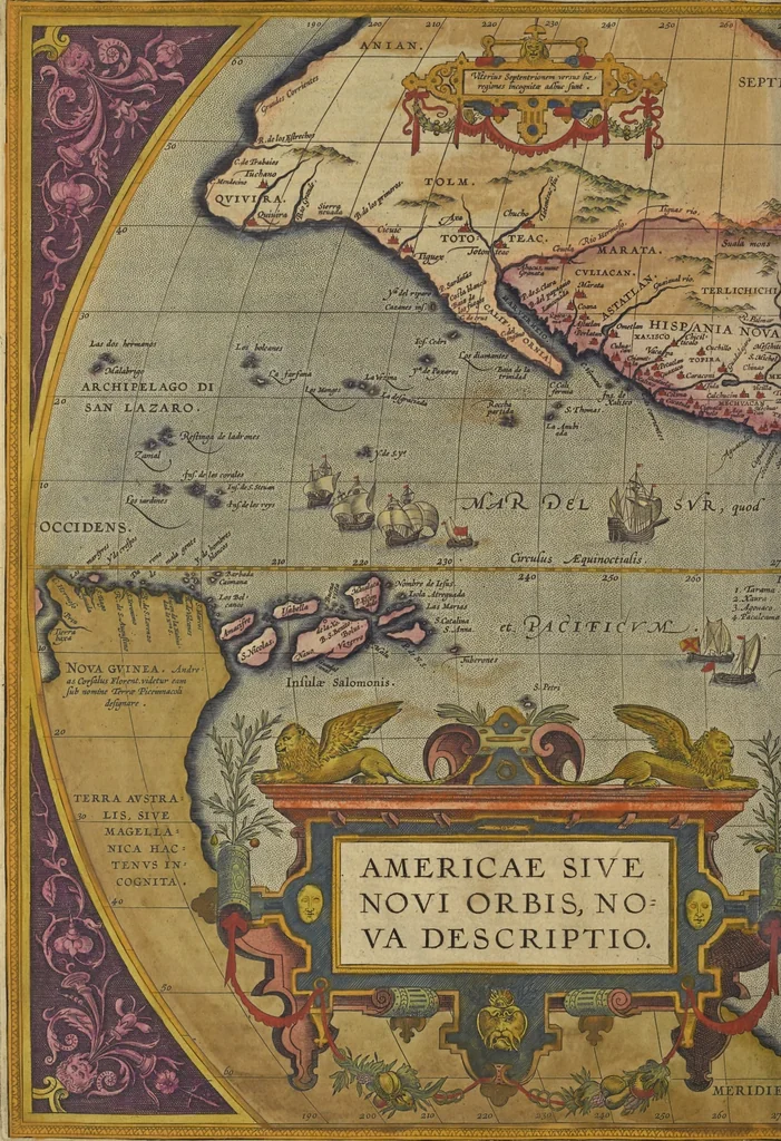 An illustration from Theatrvm orbis terrarvm, 1603, leaf 65