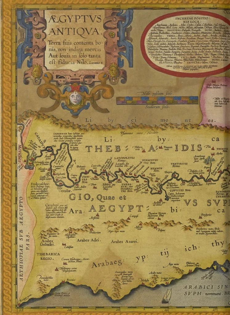 An illustration from Theatrvm orbis terrarvm, 1603, leaf 653