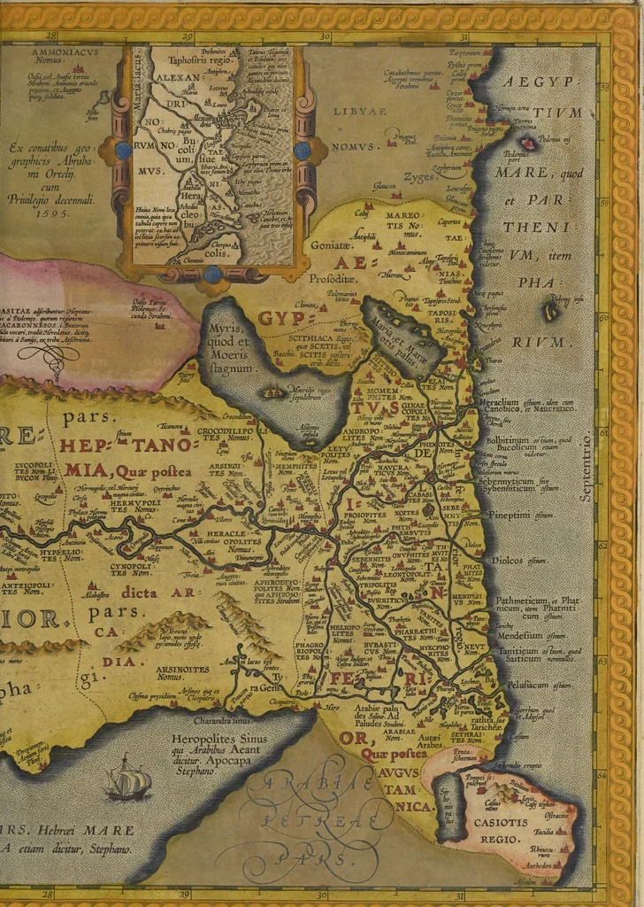 An illustration from Theatrvm orbis terrarvm, 1603, leaf 654