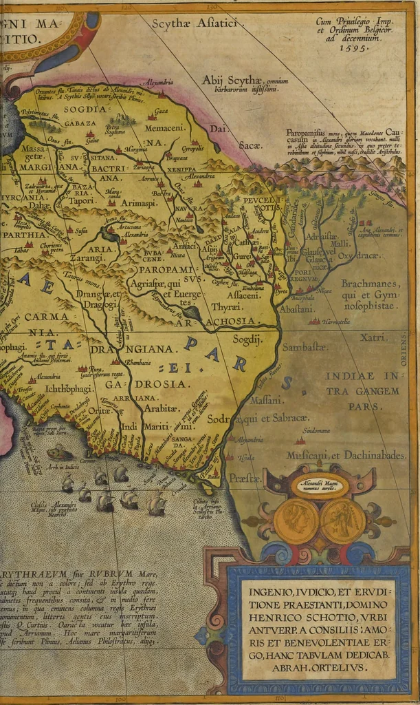An illustration from Theatrvm orbis terrarvm, 1603, leaf 658