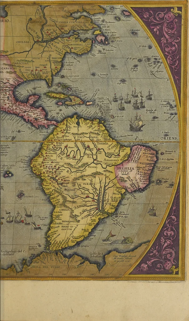 An illustration from Theatrvm orbis terrarvm, 1603, leaf 66
