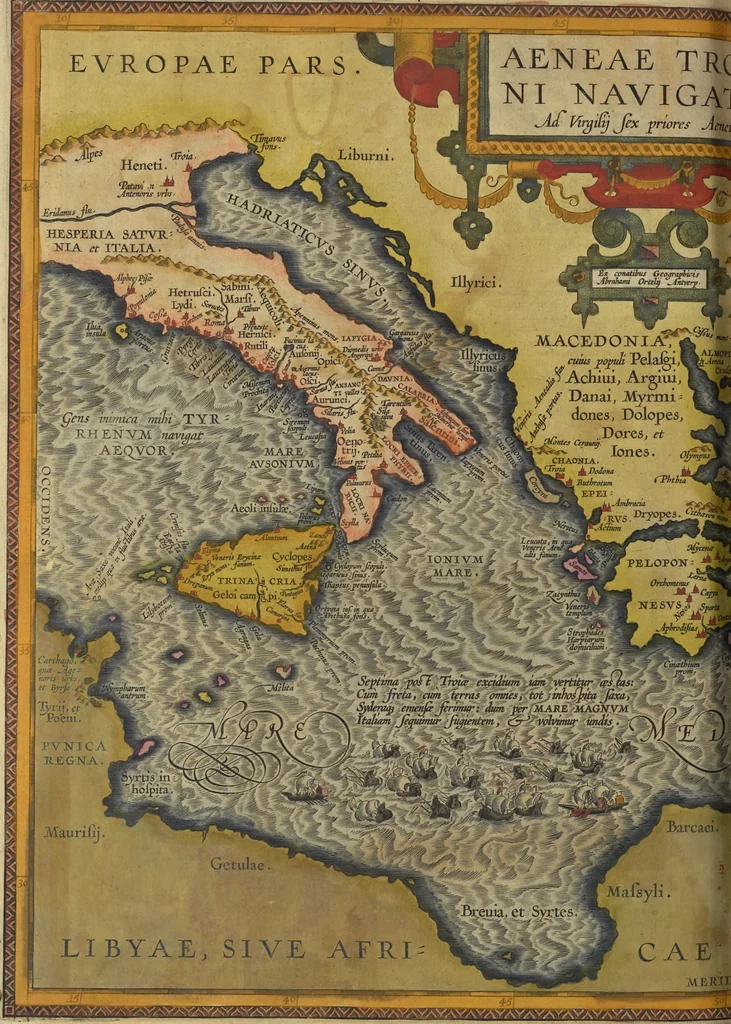 An illustration from Theatrvm orbis terrarvm, 1603, leaf 661
