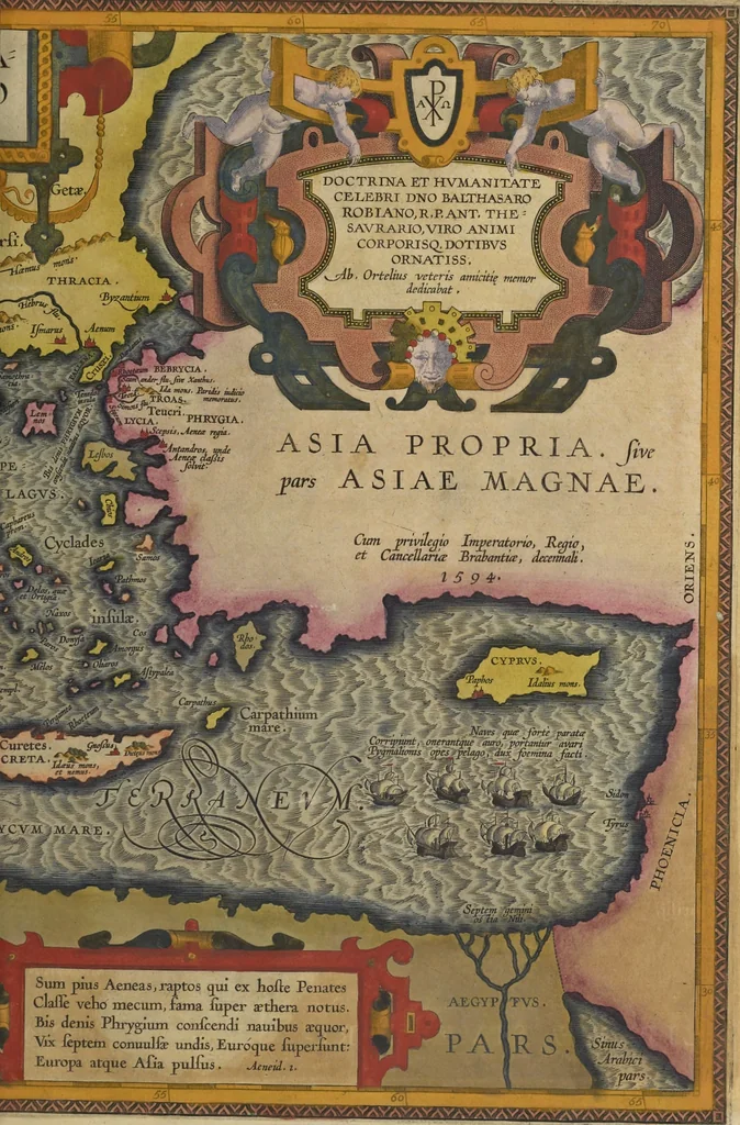 An illustration from Theatrvm orbis terrarvm, 1603, leaf 662
