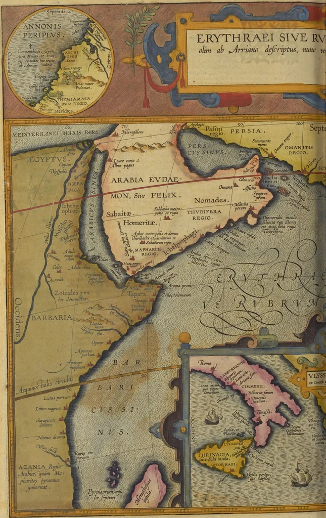 An illustration from Theatrvm orbis terrarvm, 1603, leaf 665