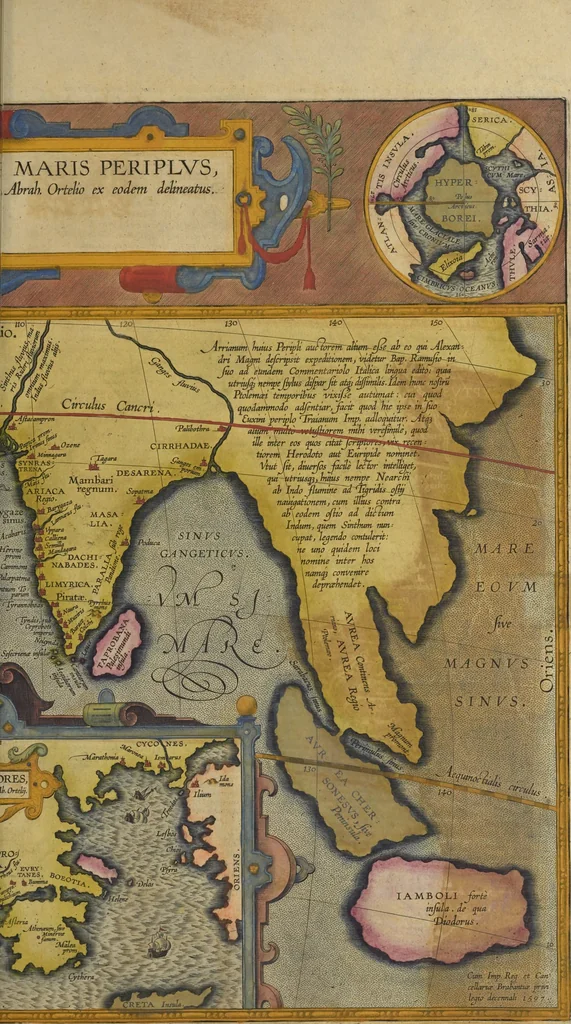 An illustration from Theatrvm orbis terrarvm, 1603, leaf 666