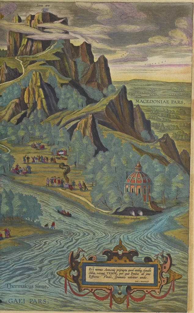 An illustration from Theatrvm orbis terrarvm, 1603, leaf 674
