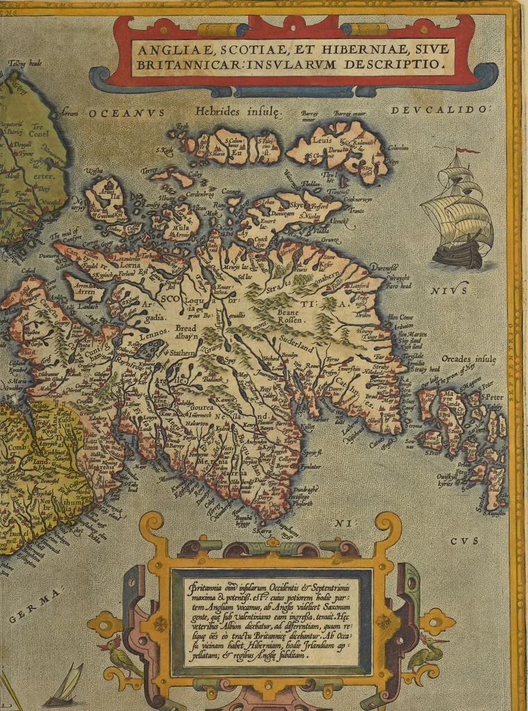 An illustration from Theatrvm orbis terrarvm, 1603, leaf 86