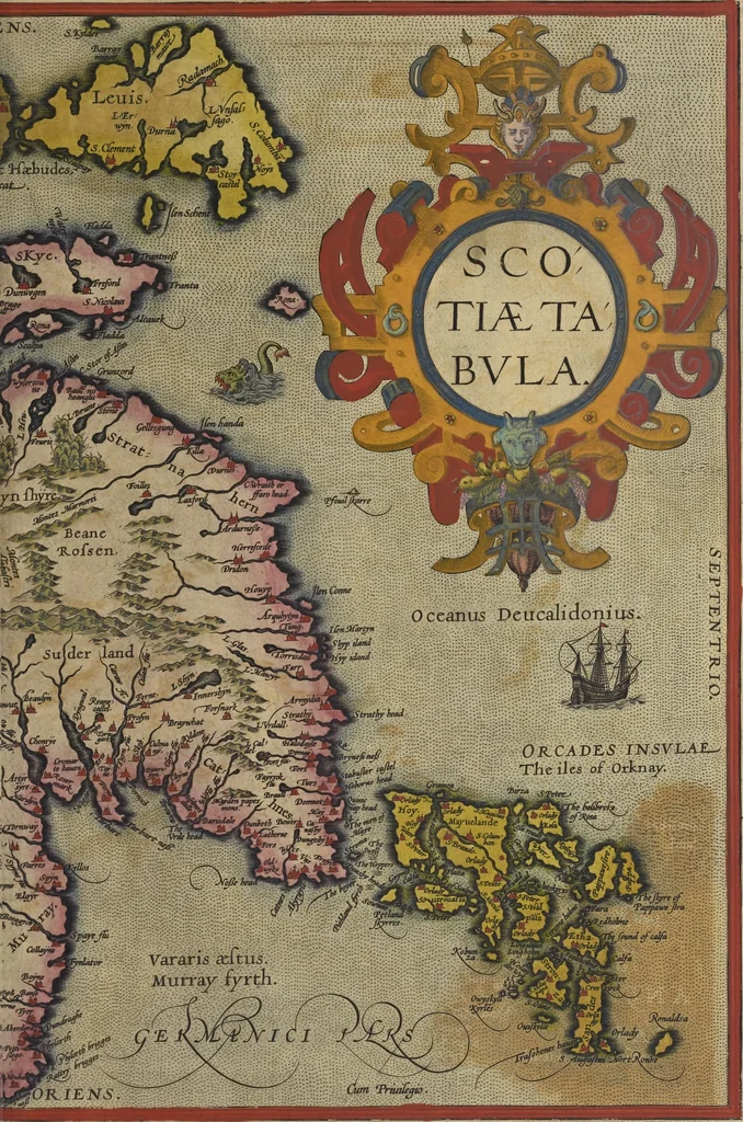 An illustration from Theatrvm orbis terrarvm, 1603, leaf 90