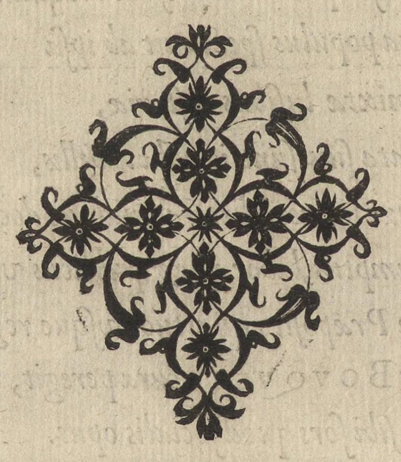 An illustration from Bref et sommaire recueil de ce qui a esté faict, & de l'ordre tenüe à la ioyeuse & triumphante entree de tres-puissant, tres-magnanime & tres-chrestien Prince Charles IX. de ce nom, roy de France, en sa bonne ville & cité de Paris, capitale de son royaume, le mardy sixiesme iour de mars : avec Le covronnement de tres-haute, tres-illustre & tres-excellente Princesse Madame Elizabet d'Austriche son espouse, le dimanche vingtcinquiesme ; et Entree de ladicte Dame en icelle ville ieudi XXIX. dudict mois de mars, M.D.LXXI, 1572, leaf 15