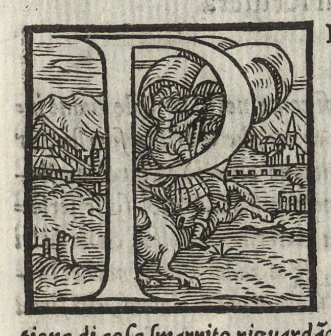 An illustration from Della geneologia de gli dei di m. Giovanni Boccaccio libri qvindeci : ne' quali si tratta dell'origine, & discendenza di tutti gli dei de' gentili : con la spositione, & sensi allegorici delle fauole & con la dichiaratione dell'historie appartenenti a detta materia, 1564, leaf 306