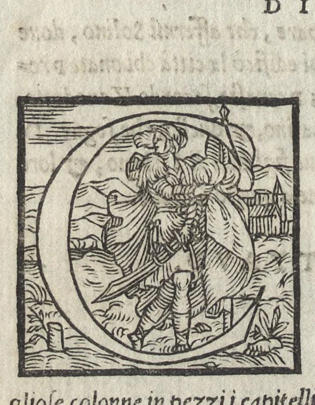 An illustration from Della geneologia de gli dei di m. Giovanni Boccaccio libri qvindeci : ne' quali si tratta dell'origine, & discendenza di tutti gli dei de' gentili : con la spositione, & sensi allegorici delle fauole & con la dichiaratione dell'historie appartenenti a detta materia, 1564, leaf 327