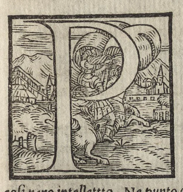 An illustration from Della geneologia de gli dei di m. Giovanni Boccaccio libri qvindeci : ne' quali si tratta dell'origine, & discendenza di tutti gli dei de' gentili : con la spositione, & sensi allegorici delle fauole & con la dichiaratione dell'historie appartenenti a detta materia, 1564, leaf 458