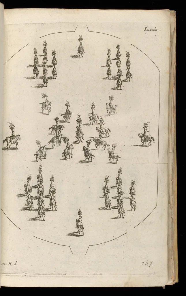 An illustration from [Publications relating to the wedding of Leopold I, Holy Roman Emperor, and Margarita Teresa, Infanta of Spain], 1666, leaf 88