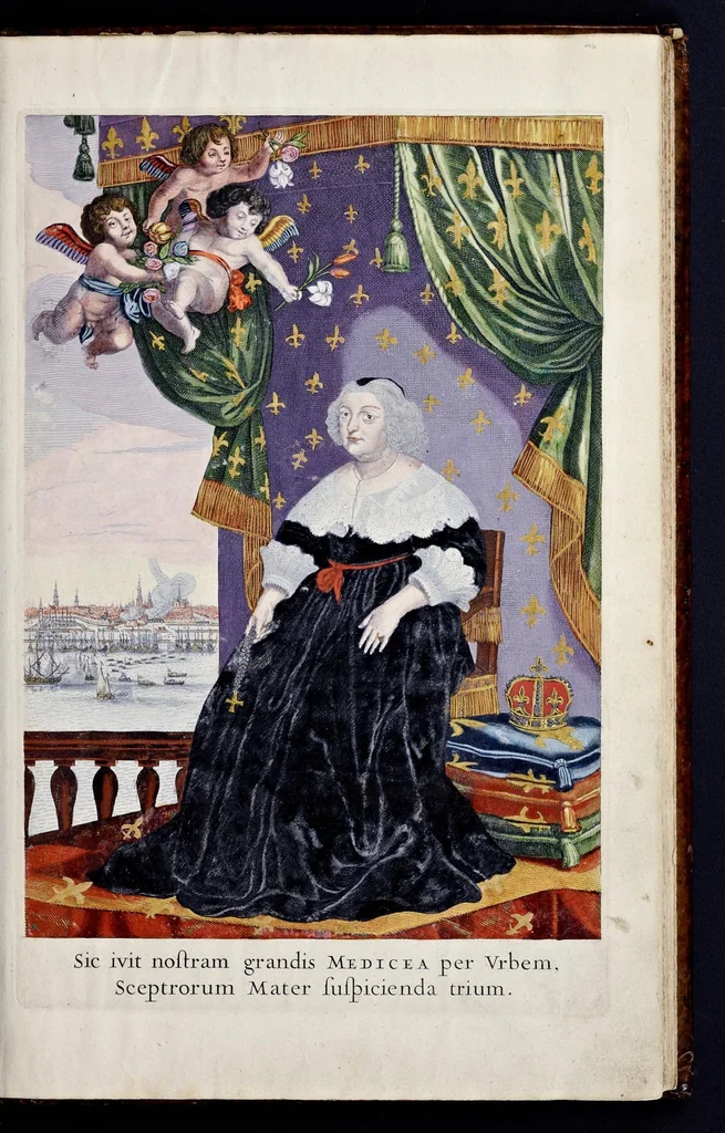 An illustration from Blyde inkomst der allerdoorluchtighste koninginne, Maria de Medicis, t' Amsterdam, 1639, leaf 10