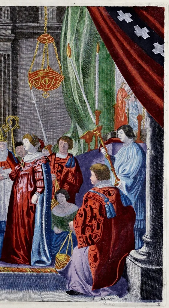 An illustration from Blyde inkomst der allerdoorluchtighste koninginne, Maria de Medicis, t' Amsterdam, 1639, leaf 102