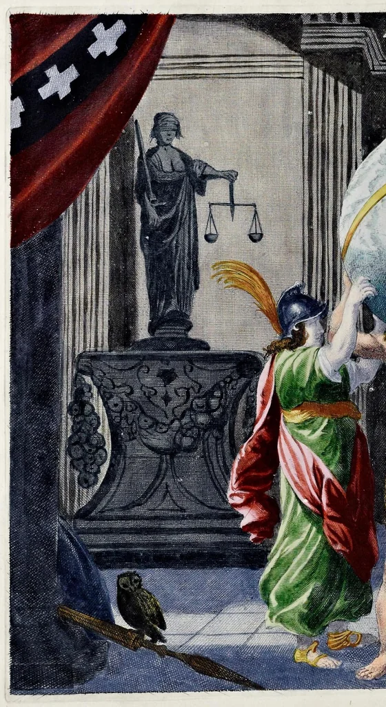 An illustration from Blyde inkomst der allerdoorluchtighste koninginne, Maria de Medicis, t' Amsterdam, 1639, leaf 131