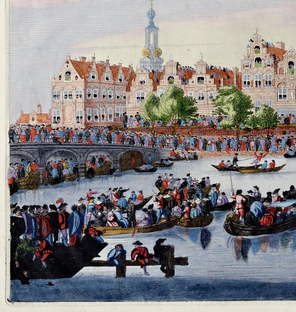An illustration from Blyde inkomst der allerdoorluchtighste koninginne, Maria de Medicis, t' Amsterdam, 1639, leaf 137