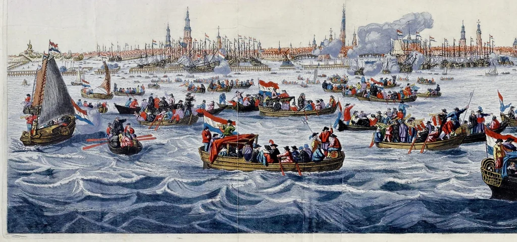 An illustration from Blyde inkomst der allerdoorluchtighste koninginne, Maria de Medicis, t' Amsterdam, 1639, leaf 143