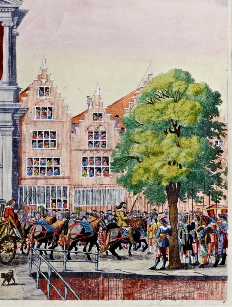 An illustration from Blyde inkomst der allerdoorluchtighste koninginne, Maria de Medicis, t' Amsterdam, 1639, leaf 64