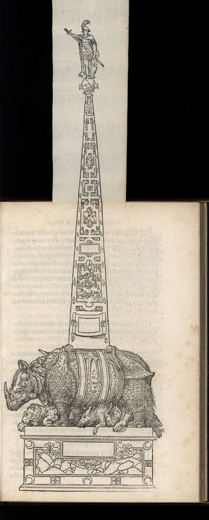 An illustration from C'est l'ordre qui a este tenu a la nouuelle et ioyeuse entrée, que treshault, tresexcelle[n]t, & trespuissa[n]t prince, le roy treschrestien Henry deuzieme de ce nom, à faicte en sa bonne ville & cité de Paris, capitale de son royaume, le sezieme iour de iuin M.D.XLIX, 1549, leaf 30