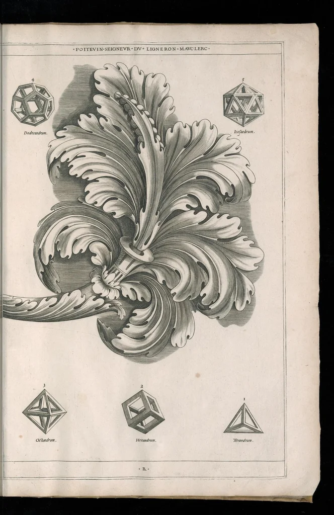 An illustration from Traitté de l'architecture svivant Vitruue, ou, Il est traitté cinq ordres de colomnes ..., 1648, leaf 124