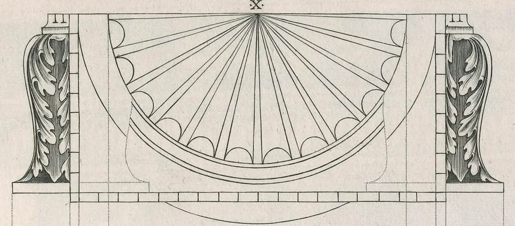 An illustration from Traitté de l'architecture svivant Vitruue, ou, Il est traitté cinq ordres de colomnes ..., 1648, leaf 70